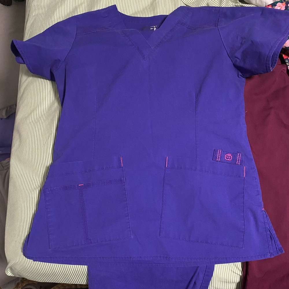 Purple Wonderwink Scrubs